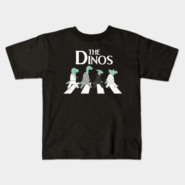 The Dinos Kids T-Shirt by Bruno Pires